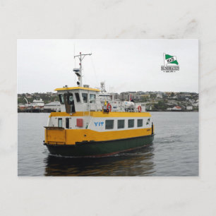 Das Shuttle-Boot Angvik Postkarte