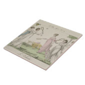 Das Shuttlecock, überziehen 11 von "Le Bon Genre", Fliese (Seite)