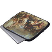 Das sieben Alter von Mann, 1835-8 (Öl) Laptopschutzhülle (Vorne Knopf)