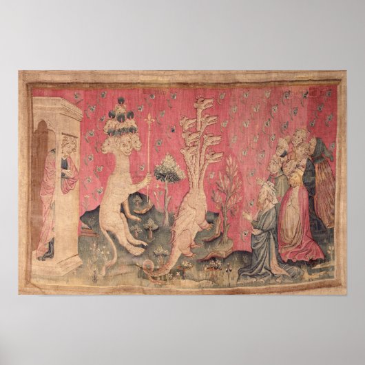 Das siebenköpfige Tier aus dem Meer Poster (Vorne)