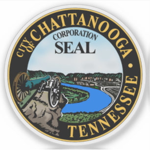 Das Siegel Chattanooga, Tennessee Aufkleber