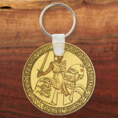 Das Siegel König Edwards I Schlüsselanhänger (Vorderseite)