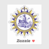 Das Siegel Nashville, Tennessee Aufkleber (Blatt)