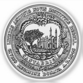 Das Siegel von Cambridge, Massachusetts Aufkleber