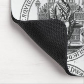 Das Siegel von Edward I Mousepad (Ecke)