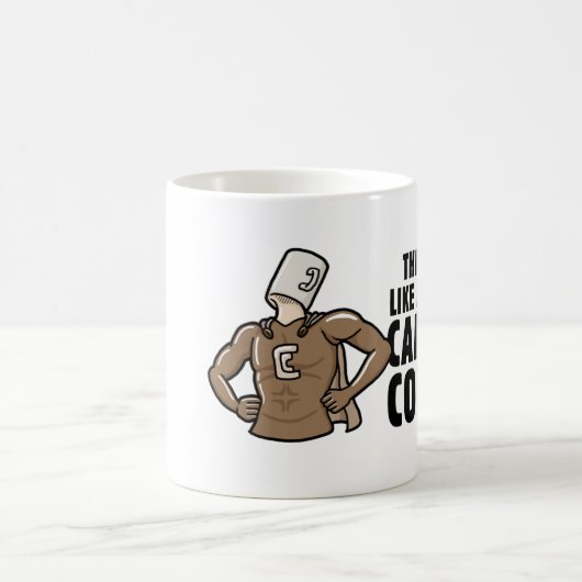 Das sieht aus wie ein Job für Captain Coffee Kaffeetasse (Mittel)