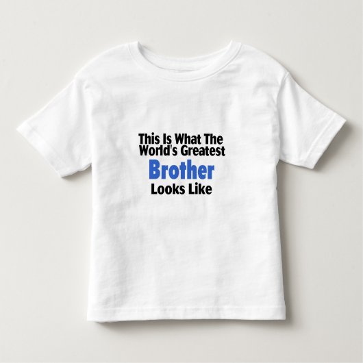 Das sieht der größte Bruder der Welt aus Kleinkind T-shirt (Vorderseite)