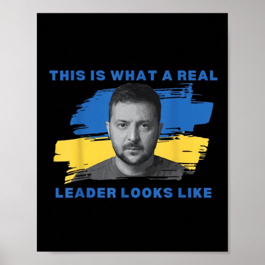 Das sieht ein echter Führer aus, als würde Zele un Poster (Vorne)