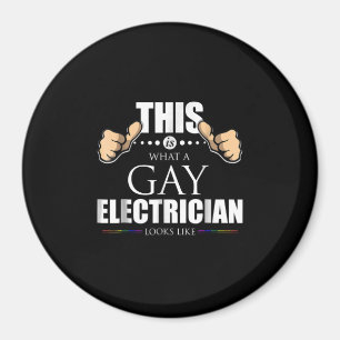 Das sieht ein schwul-elektrischer Elektromann wie Magnet