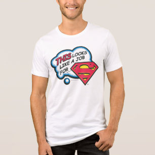 Das sieht wie ein Job für Superman aus Tri-Blend Shirt