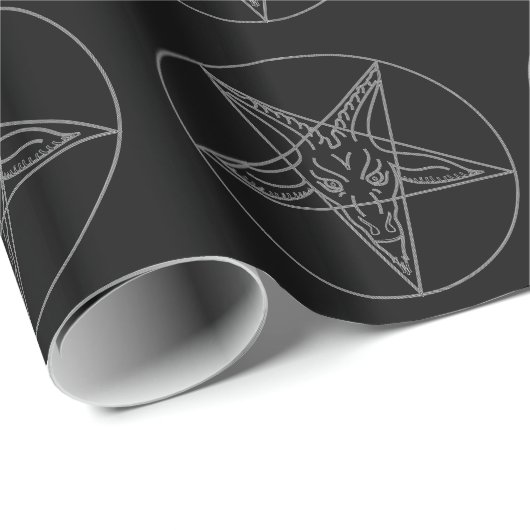 Das Sigil von Baphomet Geschenkpapier (Rolleneckpunkt)