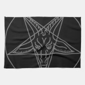 Das Sigil von Baphomet Geschirrtuch (Horizontal)