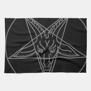 Das Sigil von Baphomet Geschirrtuch