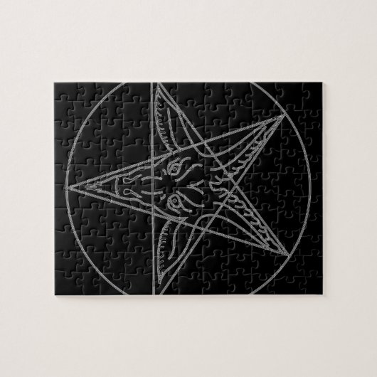 Das Sigil von Baphomet Puzzle (Horizontal)