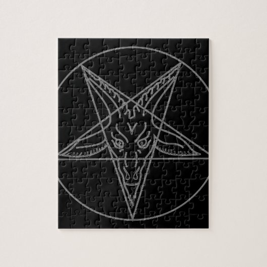 Das Sigil von Baphomet Puzzle (Vertikal)