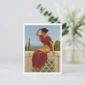 Das Signal von John William Godward Postkarte (Stehend Vorderseite)