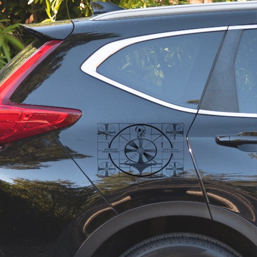 Das Signal wird zurückkehren Aufkleber (Auto Seite)