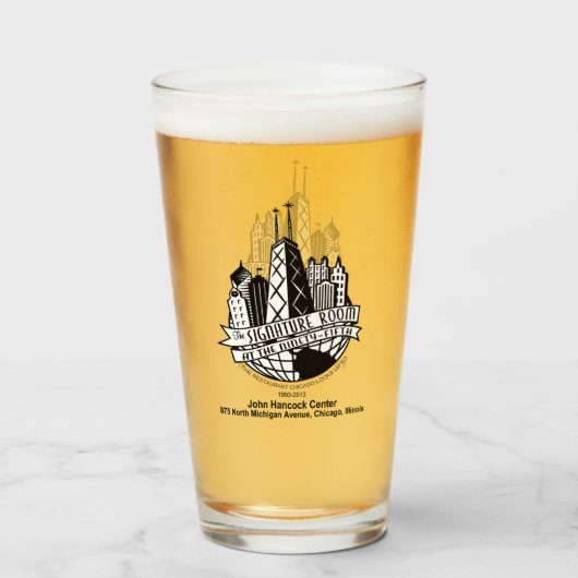 Das Signature Room am 95., Chicago, IL Glas (Vorne (Gefüllt))