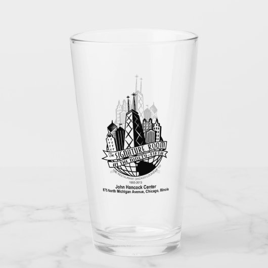 Das Signature Room am 95., Chicago, IL Glas (Vorderseite)