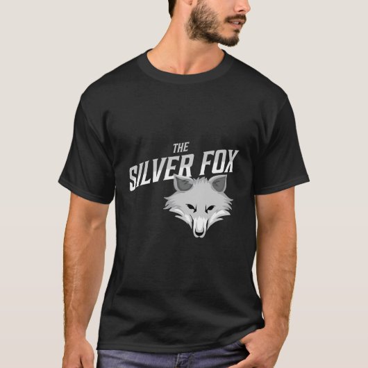 Das Silberfuchs-Design T-Shirt (Vorderseite)