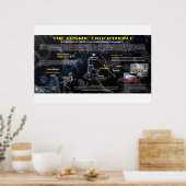 Das Silbertor - kosmische Kreuzigung 1 Poster (Küche)