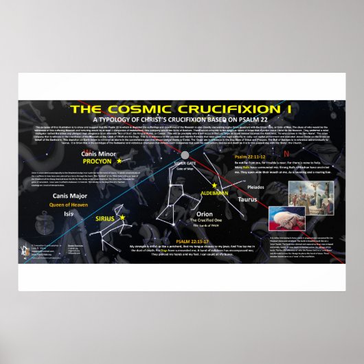 Das Silbertor - kosmische Kreuzigung 1 Poster (Vorne)