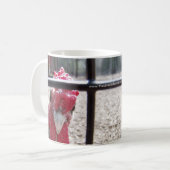 Das silverfish-Huhn Kaffeetasse (Vorderseite Links)