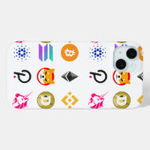 Das sind alles meine besten Kryptomünzen Case-Mate iPhone Hülle (Rückseite (Horizontal))
