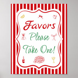 Das sind Amore Brautparty Geschenke Poster