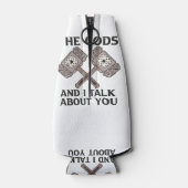 Das sind die Götter und ich reden über dich, die N Flaschenkühler (Rückseite)