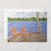 Das sind die guten Zeiten Postkarte (Vorne/Hinten)