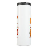 Das sind die Herbstkürme der Jahreszeit und der Fu Thermosbecher (Rückseite)