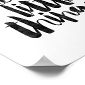 Das sind die kleinen Dinge Poster (Ecke)