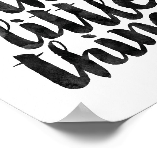 Das sind die kleinen Dinge Poster (Ecke)