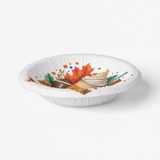 Das sind die Papierschüsseln der Jahreszeit Pappteller (Gewinkelt)