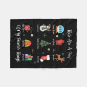 Das sind ein paar meiner Lieblingsthemen Fleecedecke (Vorderseite (Horizontal))