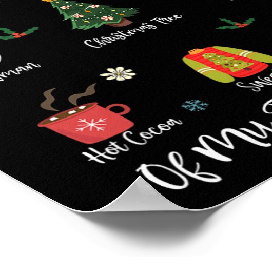 Das sind ein paar meiner Lieblingsthemen Poster (Ecke)