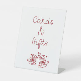 Das sind mehr Brautparty-Karten und Geschenke Sockelschild