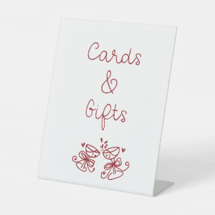 Das sind mehr Brautparty-Karten und Geschenke Sockelschild