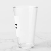 Das sind meine Hände weg Glas (Links)
