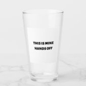 Das sind meine Hände weg Glas (Vorderseite)