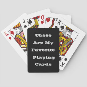 Das sind meine Lieblingskarten Spielkarten