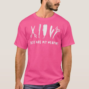 Das sind meine Waffen Barber Man T-Shirt