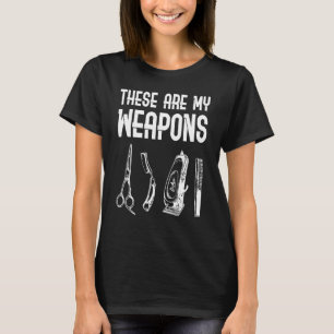 Das sind meine Waffen, die stolz sind, Barber Squa T-Shirt