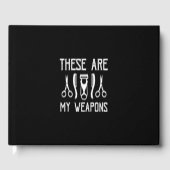 das sind meine Waffen Gästebuch (Vorderseite)