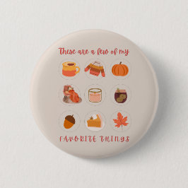 Das sind nur wenige meiner Lieblingssachen Button