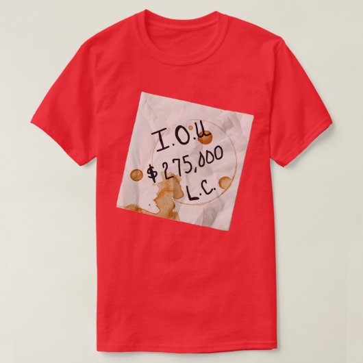 Das sind Schuldscheine T-Shirt (Design vorne)