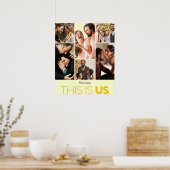 Das sind wir, das ist echt poster (Küche)