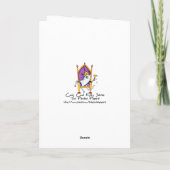 Das Sind zum Kotzen! Get Well Kitty Card Karte (Rückseite)