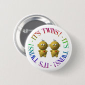 Das sind Zwillinge! Button (Vorne & Hinten)
